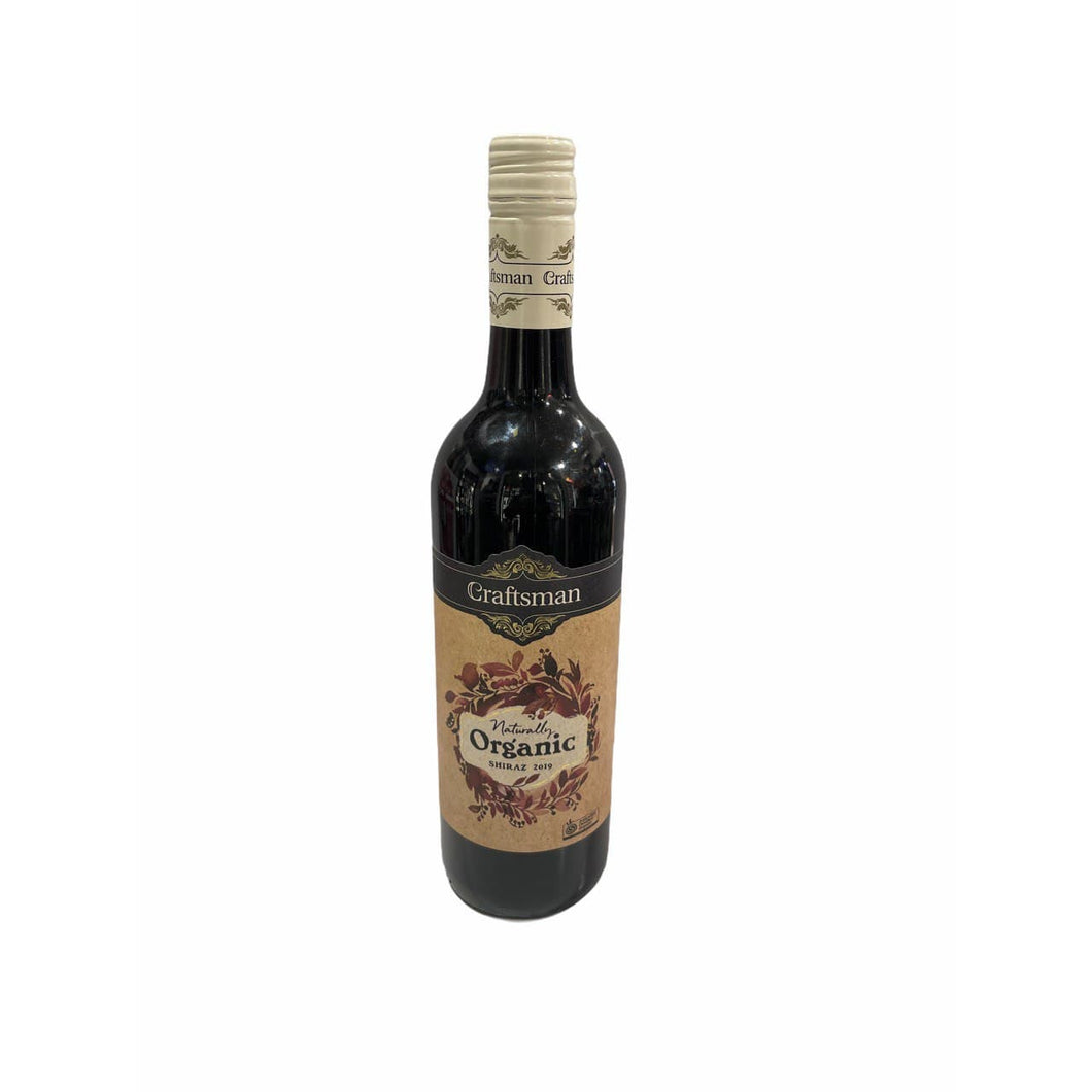 Craftsman Naturally organic Shiraz - Liquor Lab