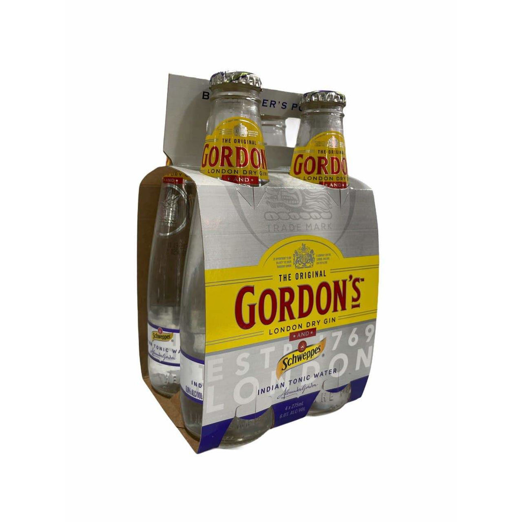 GORDON'S Gin and Tonic Bottles