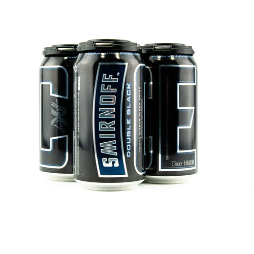 Smirnoff Ice Double Black Cans 375mL - Liquor Lab