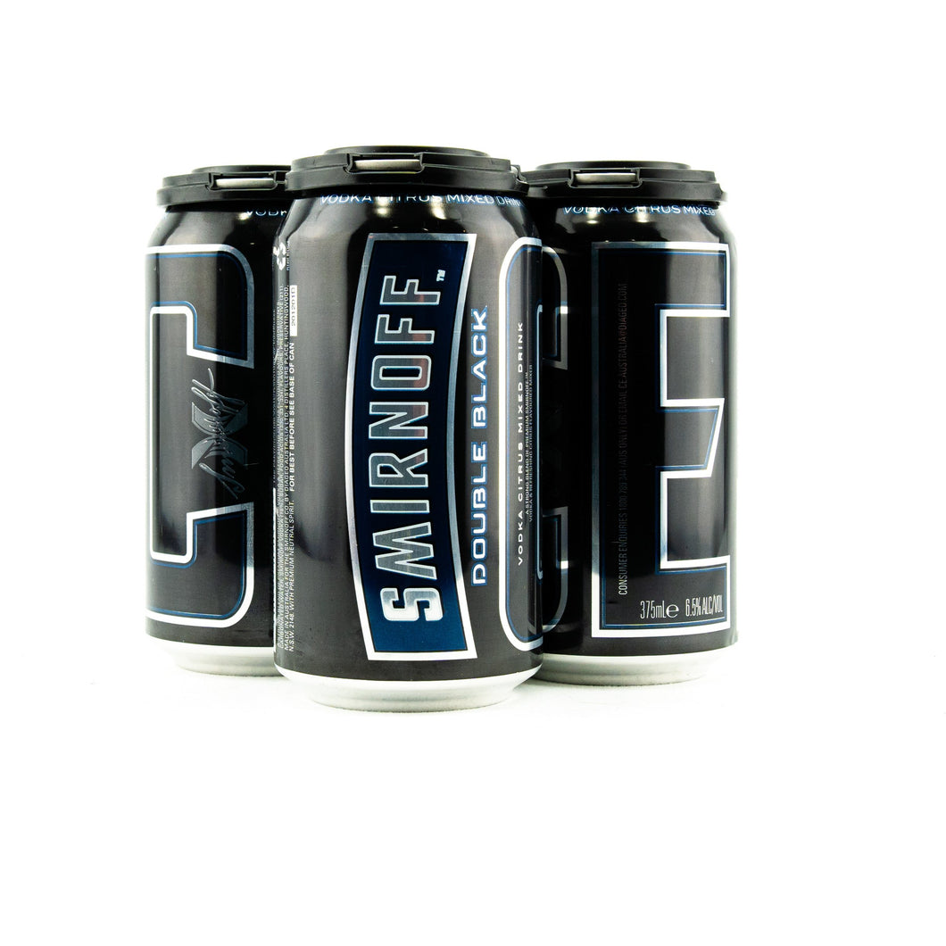 Smirnoff Ice Double Black Cans 375mL