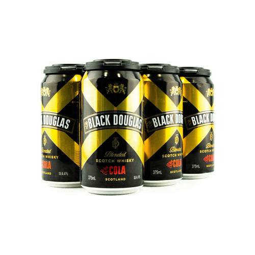 Black Douglas Whisky & Cola Cans 375mL - Liquor Lab