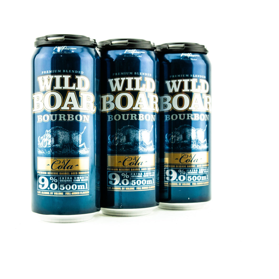 Wild Boar Bourbon Cola 9.0% 500mL