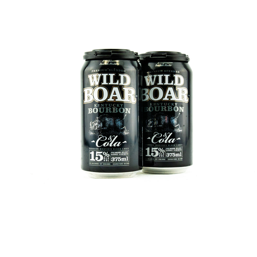 Wild Boar Kentucky Bourbon Cola 15% 375mL - Liquor Lab