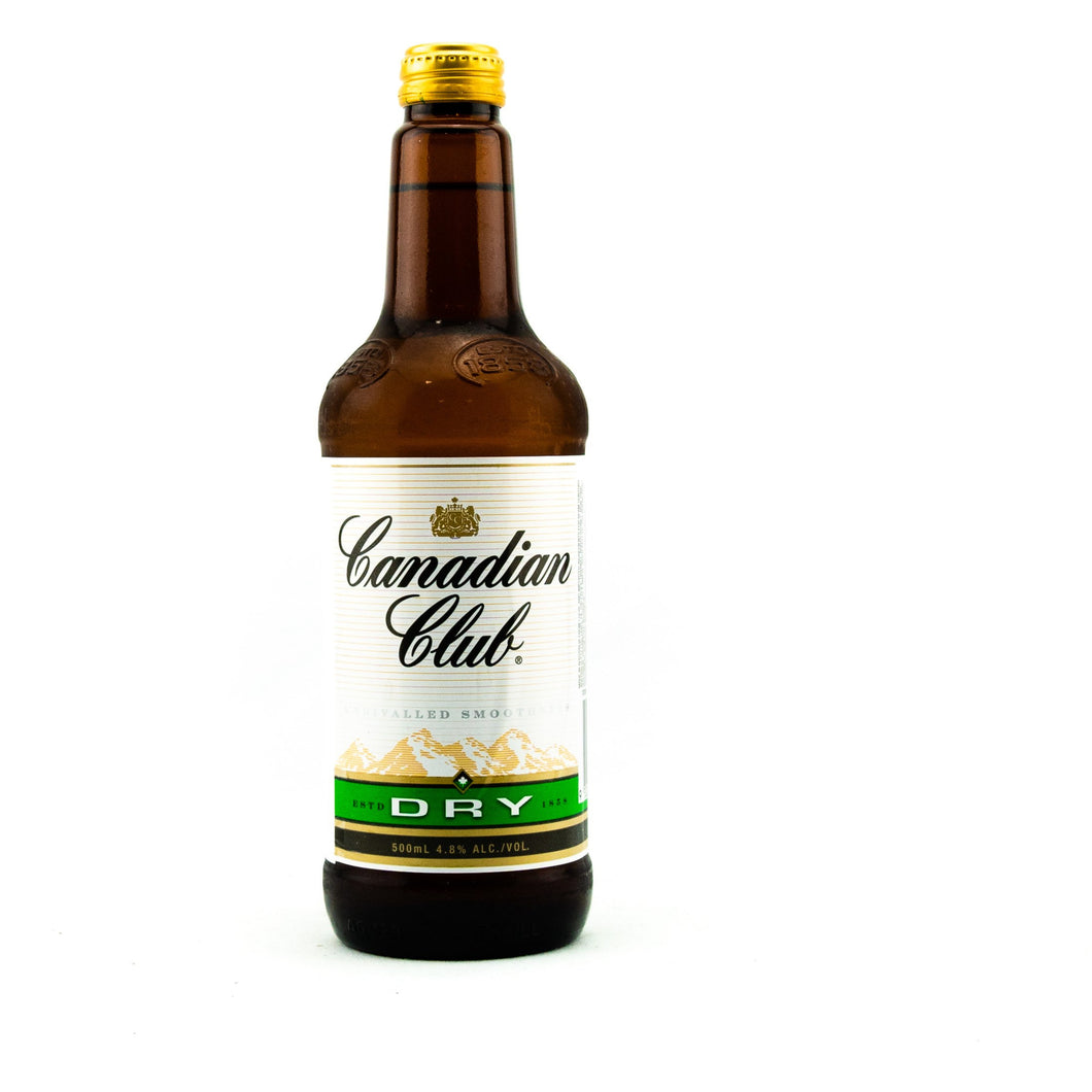 Canadian club Dry 500mL 4.8% - Liquor Lab