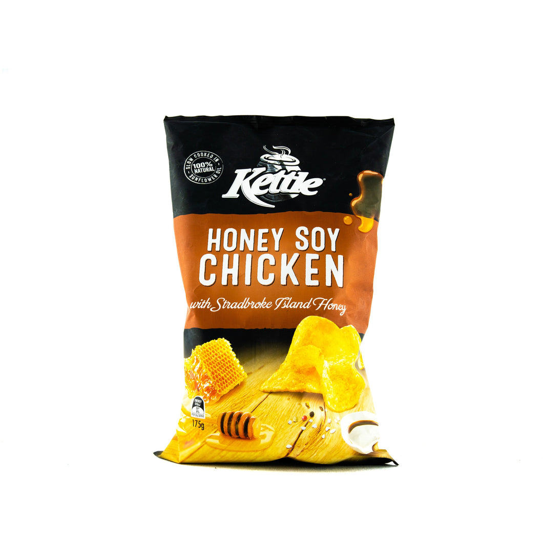 Kettle Honey Soy Chicken Potato Chips 175gms - Liquor Lab