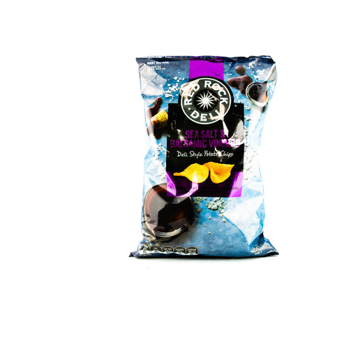 Red Rock Deli Sea Salt & Balsamic Vinegar Potato Chips 150gms - Liquor Lab
