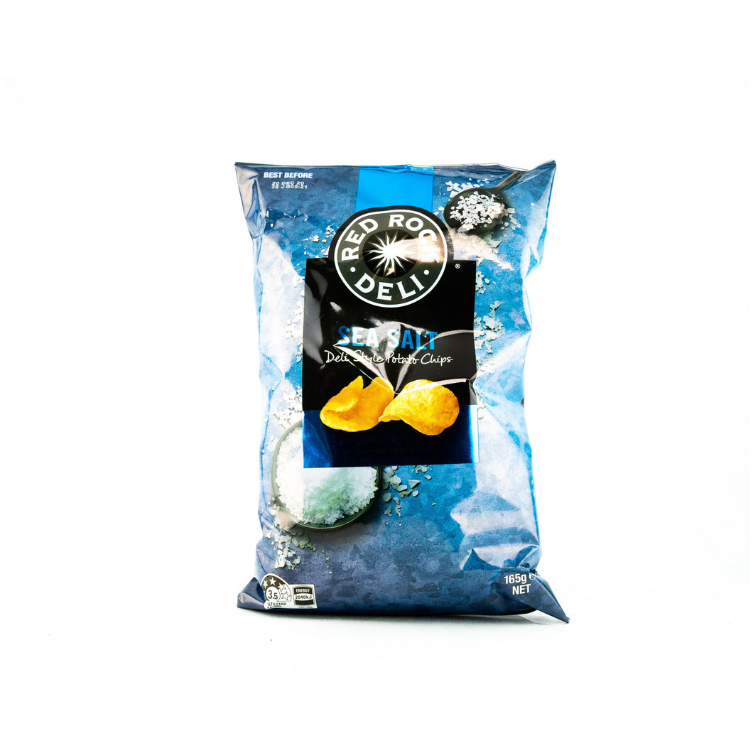 Red Rock Deli Sea Salt Potato Chips 150gms