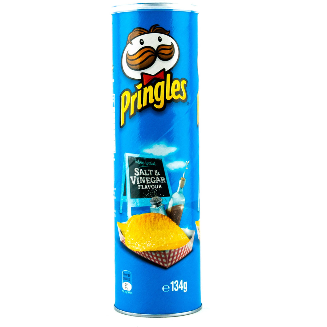 Pringles Salt & Vinegar Flavour Stacked Potato Chips 134gms