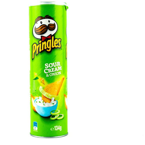 Pringles Sour Cream & Onion Potato Chips 134 gms - Liquor Lab