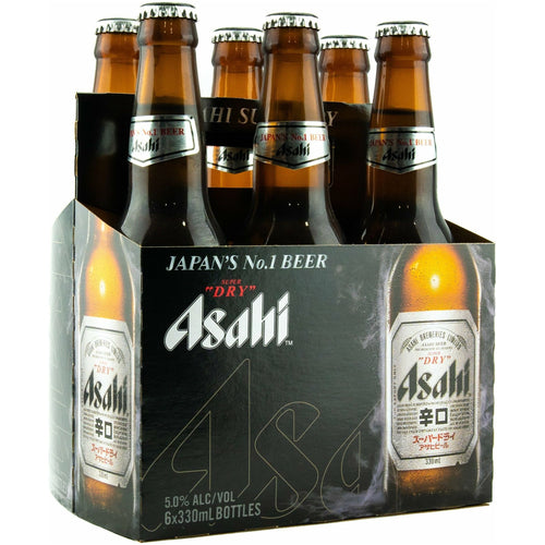 Asahi Super Dry Bottles 330mL