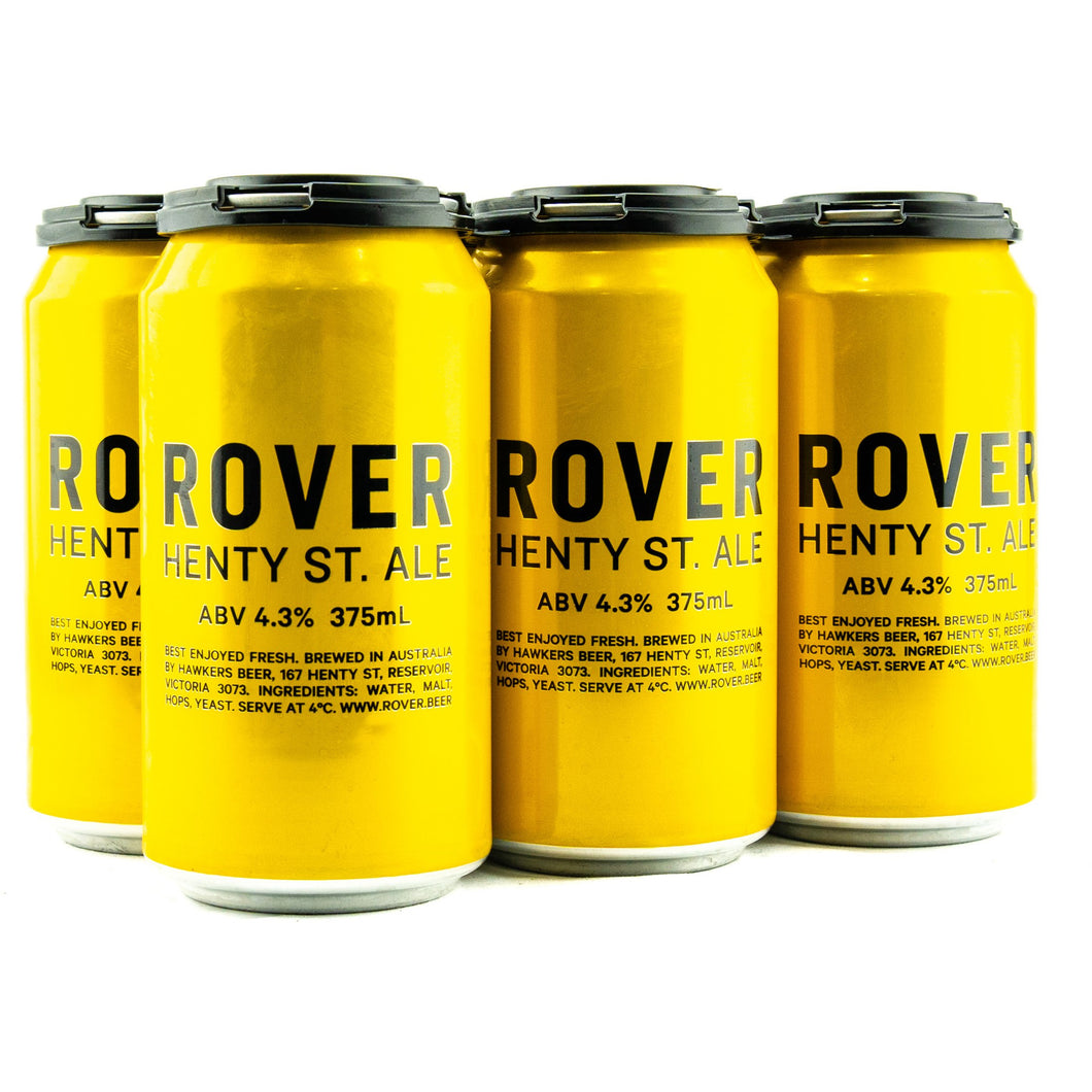 Rover Henty St Ale Cans 375mL