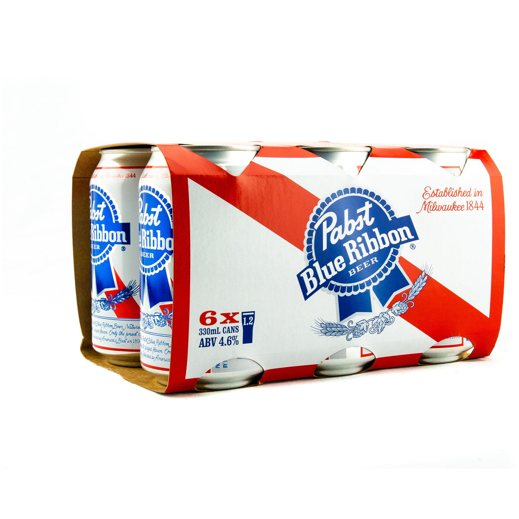 Pabst Blue Ribbon Lager 330mL
