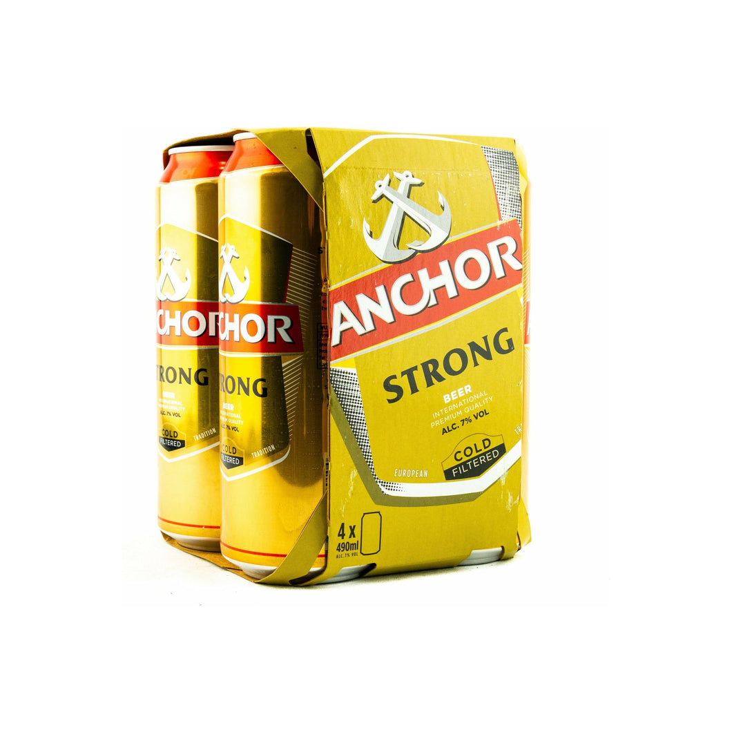 Anchor Strong Beer 490ml Cans 7% - Liquor Lab