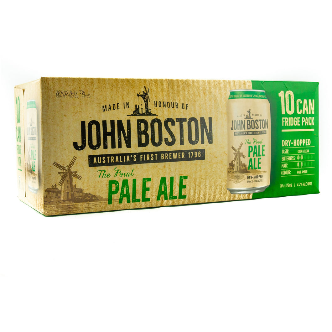 John Boston The Point Pale Ale Cans 375ml 10 Pack