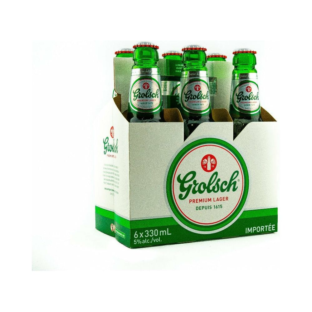 Grolsch Premium Lager Beer 6 pack